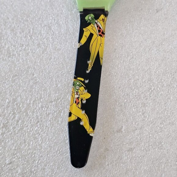 90s The Mask Movie Watch  Memorabilia Jim‎ Carey Kids Or Adult Needs Battery - Picture 8 of 11